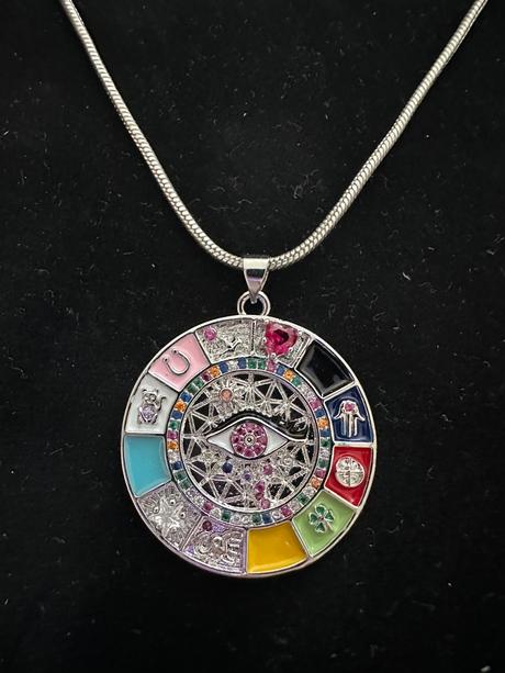 Prívesok medailón šťastia a ochrany ts,