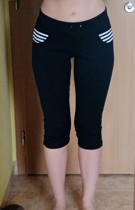 3/4 elastické nohavice, m
