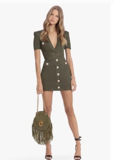 Šaty bandazove balmain, s