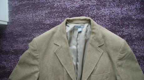 Menčestrové sako, h&m,48