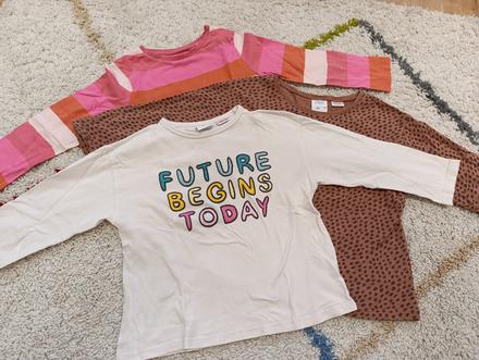 Tričká dlhý rukáv, zara,104