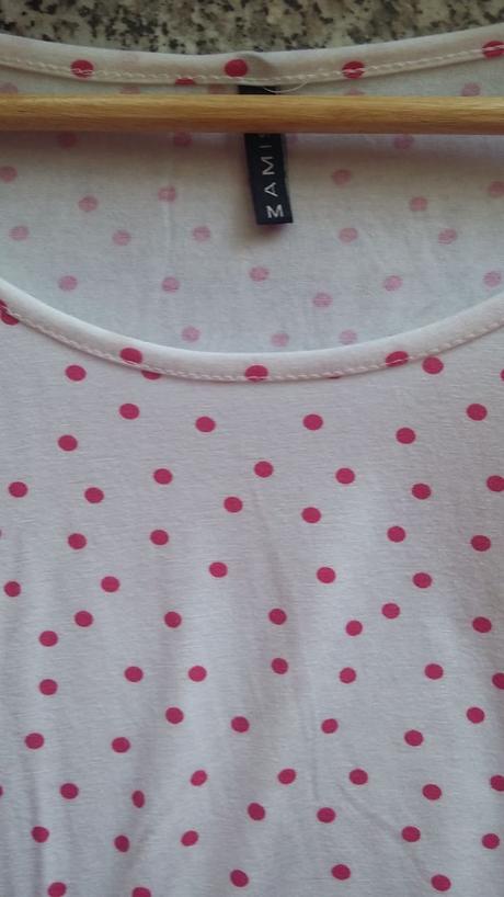 Bodkované tričko, amisu,m