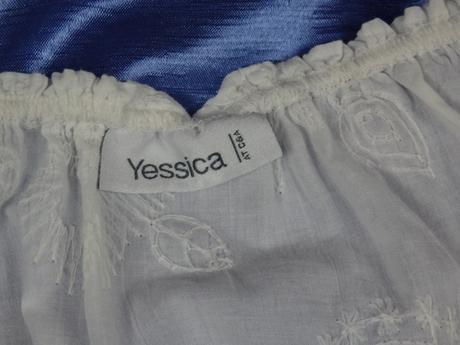 Yessica c&a biela blúzka, c&a,xl