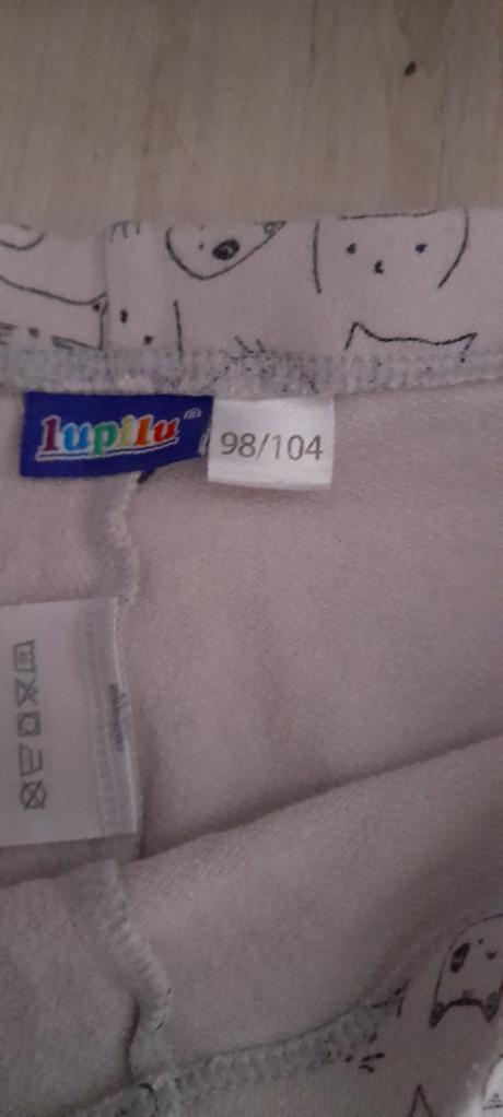 Leginy  98/104 ale aj az 110 macicka krasne, lupilu,104