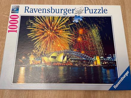 Puzzle 1000ks ohňostroj,