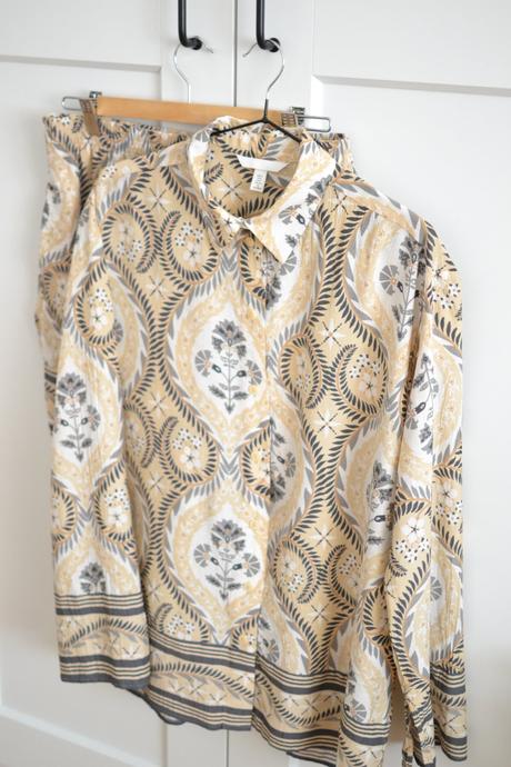 Béžový komplet 38, h&m,38