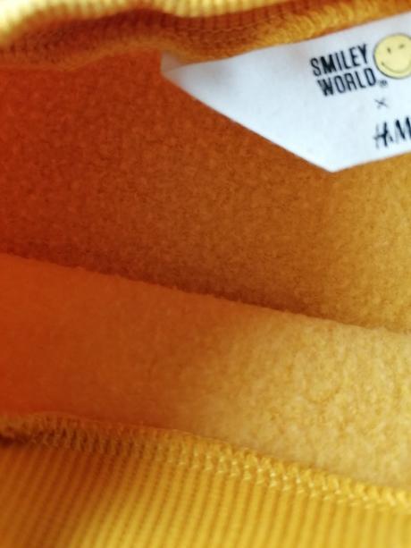 Mikina smiley, h&m,122