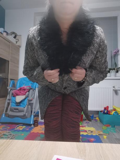 Kabát s kozusinou, s