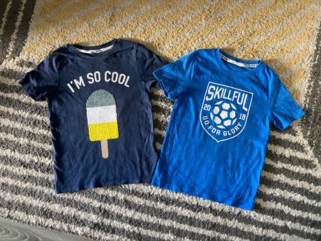 Tričká s obrázkom 122/128, h&m,122