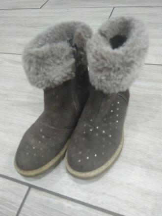 Čižmy s kožušinkou, deichmann,27
