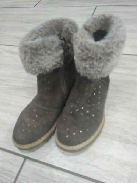 Čižmy s kožušinkou, deichmann,27