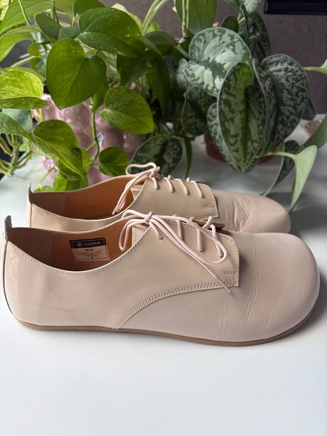 Shapen barefoot poltopánky fleur 2.0 beige,veľ. 39, 39