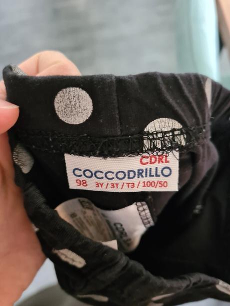 Legíny 2ks, coccodrillo,98