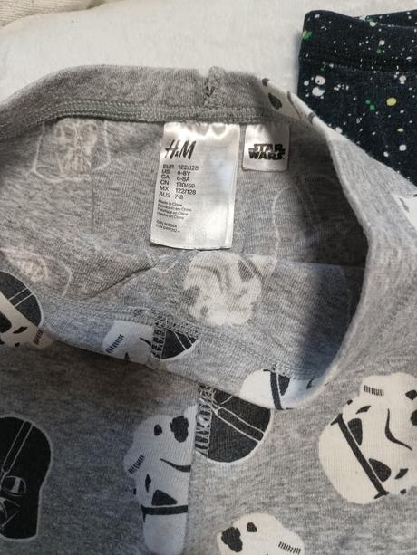 Bavlnené spodky star wars h&m 6-8 rokov, h&m,128