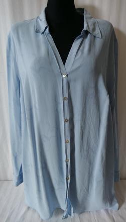 Dámska svetlo modrá blúzka, essence, essence,4xl