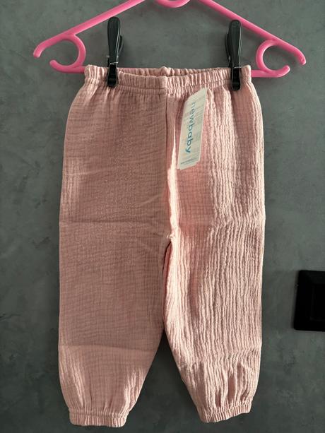 Mušelinové nohavice, new baby,86