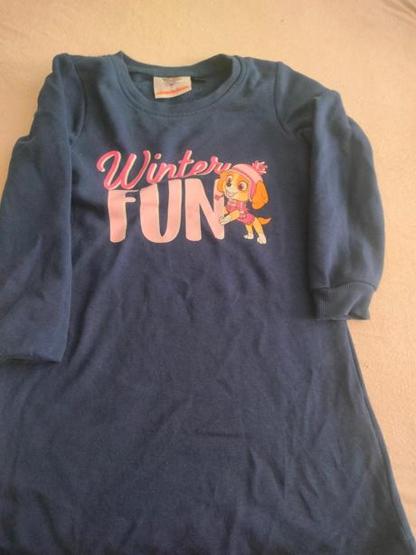 Šaty teplakove, nickelodeon,116