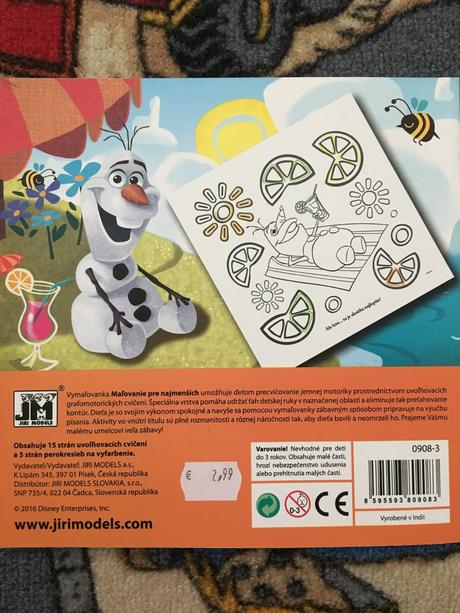 Malovanie pre najmensich frozen, hello kitty, 