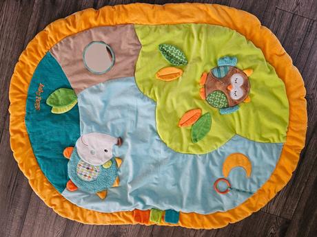 Baby fehn podložka s hrazdičkou forest 105x80, 