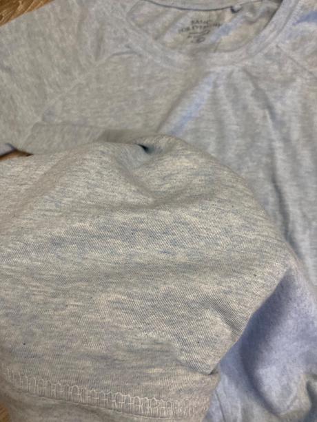 Tričko krásnej melírovanej farby, kik,40