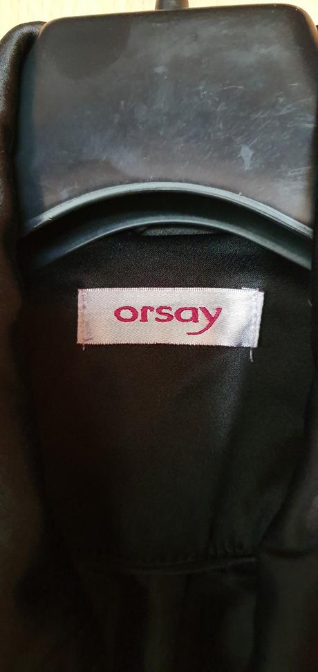 Čierny trenčkot orsay 36 alebo s, orsay,36