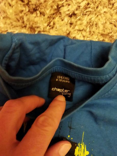 Bavlnené tričko 134/140, chapter young,134