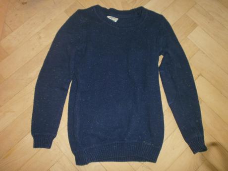 Tmavomodrý pulover, authentic,xs