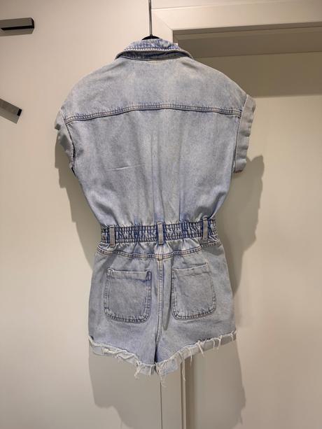 Zara letny riflovy overa, zara,xs