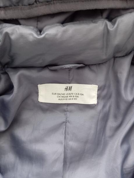 Prechodná vetrovka, h&m,134
