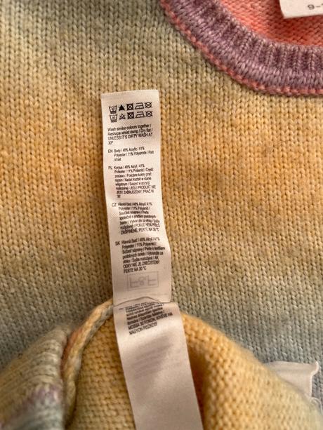 Pletená suprava teplá, f&f,80