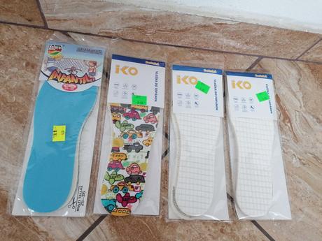 Vložky do detských topanok, 