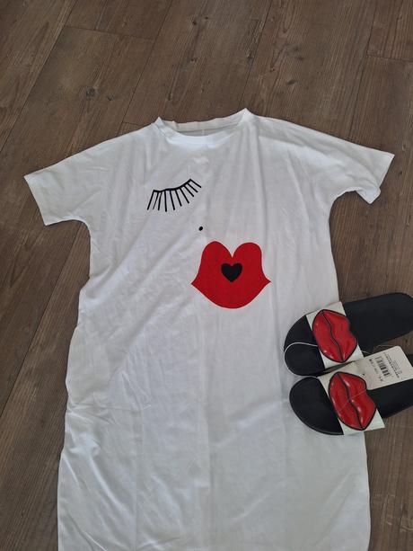 Trickove saty lips, m / s