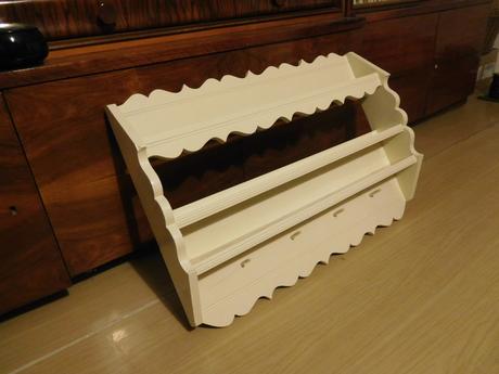 Drevená polica retro,, 