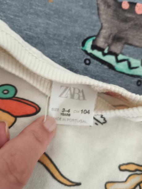 Zara tričká 2pack plus zdarma 98-104, zara,104