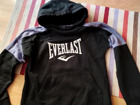Čierna mikina everlast č.158, 158