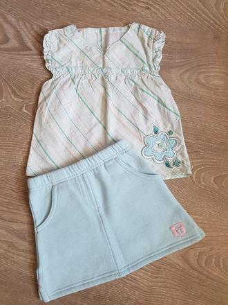 Sukna +bluzka, tu,74