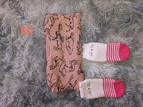 Balík oblečenia pre dievča , 100ks, 68–80