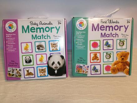 Hinkler building blocks memory match, 
