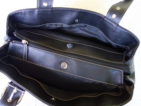 Väčšia čierna kabelka l.credi,