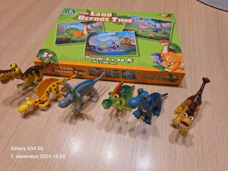 Puzzle s dinosaurami, 