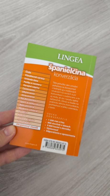 Španielčina konverzácia lingea, 