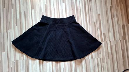 Čierna sukňa xs, h&m,xs