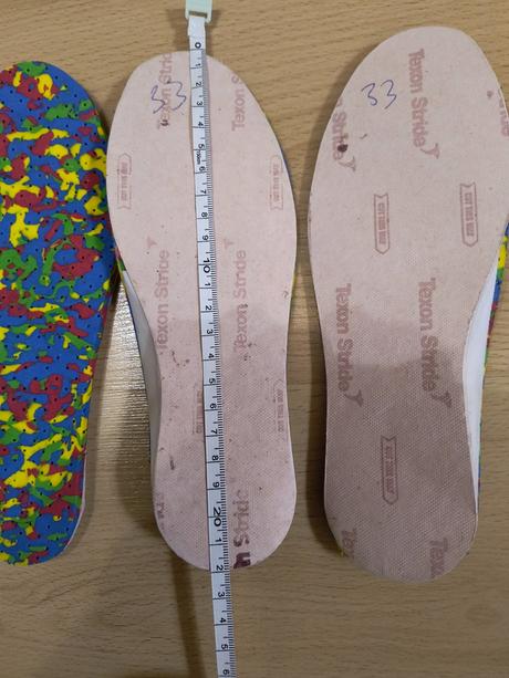 Vložky do topánok 33, protetika,33