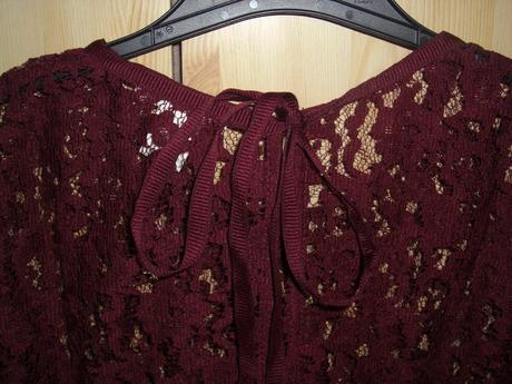Čipkované triko, h&m,38