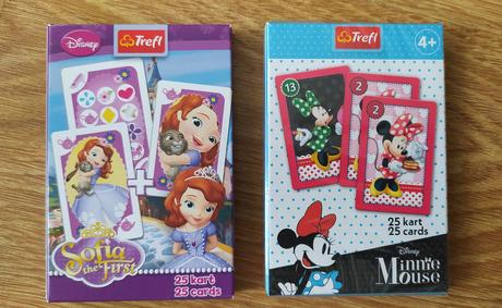 Karty sofia a minnie mouse (mickey mouse),