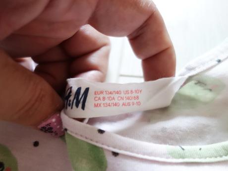 Šaty h&m 134/140, h&m,134