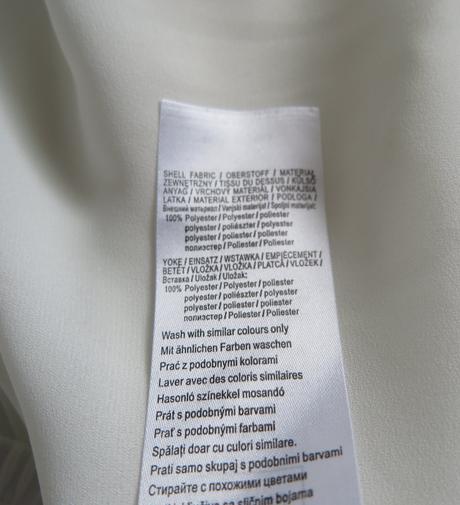 Elegantná biela blúzka s čipkou, orsay,40