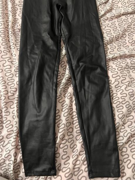 Kožené nohavice/legíny, terranova,xs