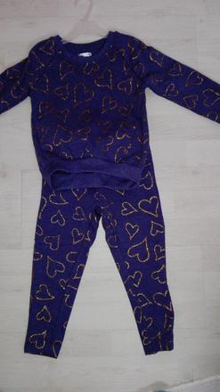 Teplákova súprava s trblietkami, pepco,98