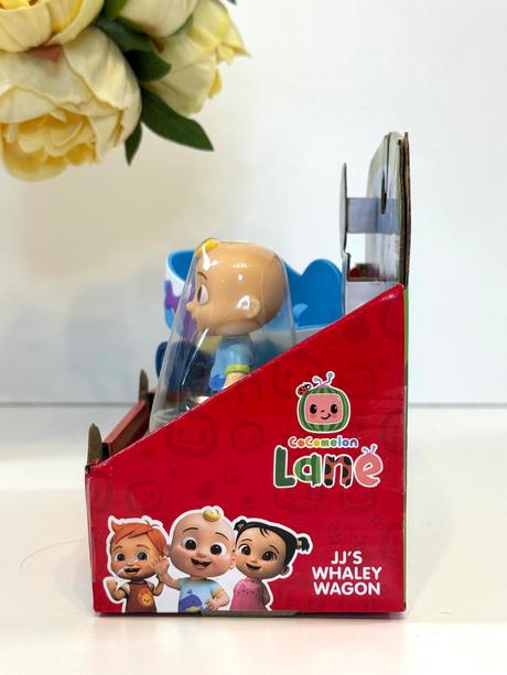 Cocomelon lane jj's vozík s modrou veľrybou,
